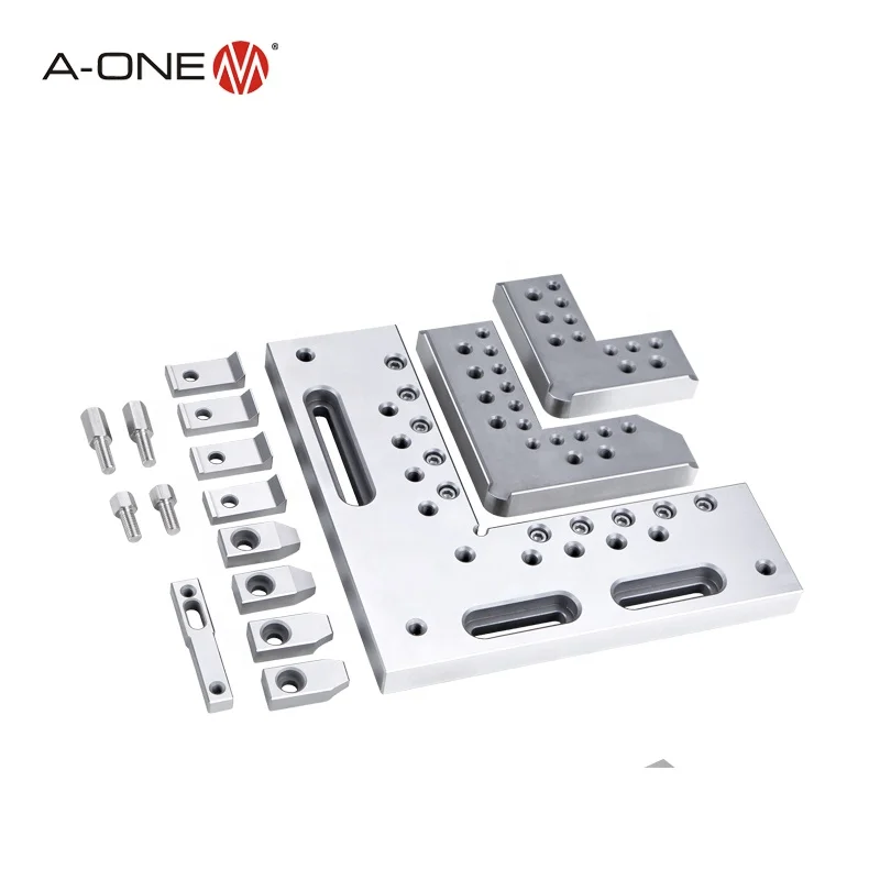 

A-ONE SUS440 combination square wire edm vise with accessories 3A-210013