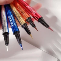 multifunctional eyeliner liquid pen bright colors%ef%bc%86mousse texture eye shadow pen and highlighter for dance nights parties