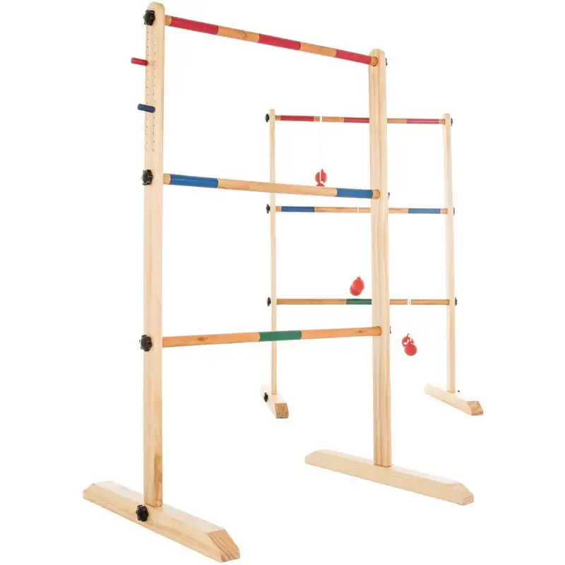 

Toss -Wooden Outdoor Set with 6 Bolas and Storage Bag by