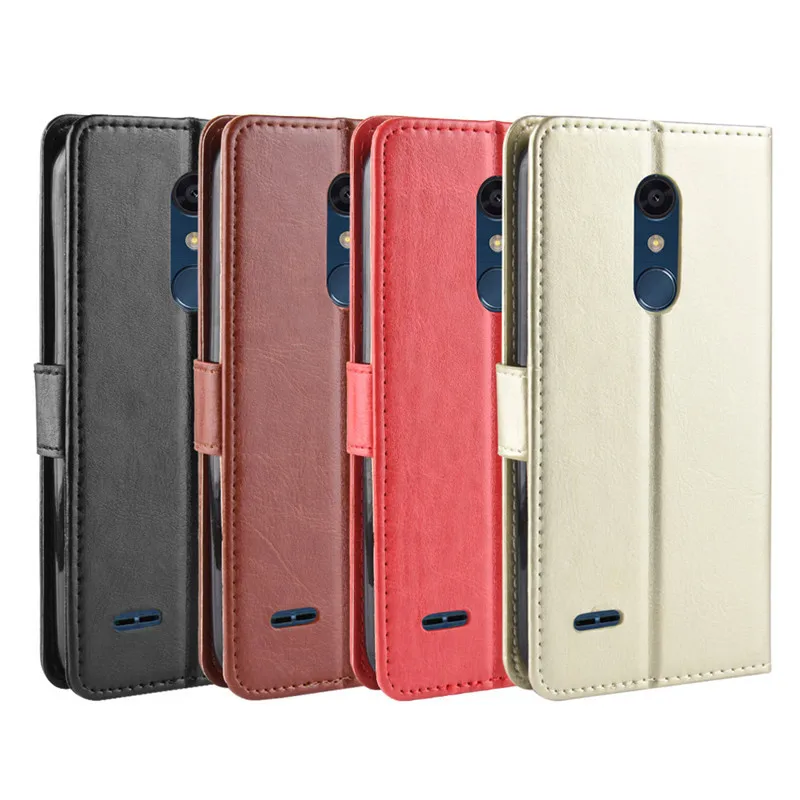 

Flip Leather Wallet Phone Case For LG K10 Plus 2018 K11 Alpha K11 Plus K30 2018 X410TK X2 2019 LG X4 Plus