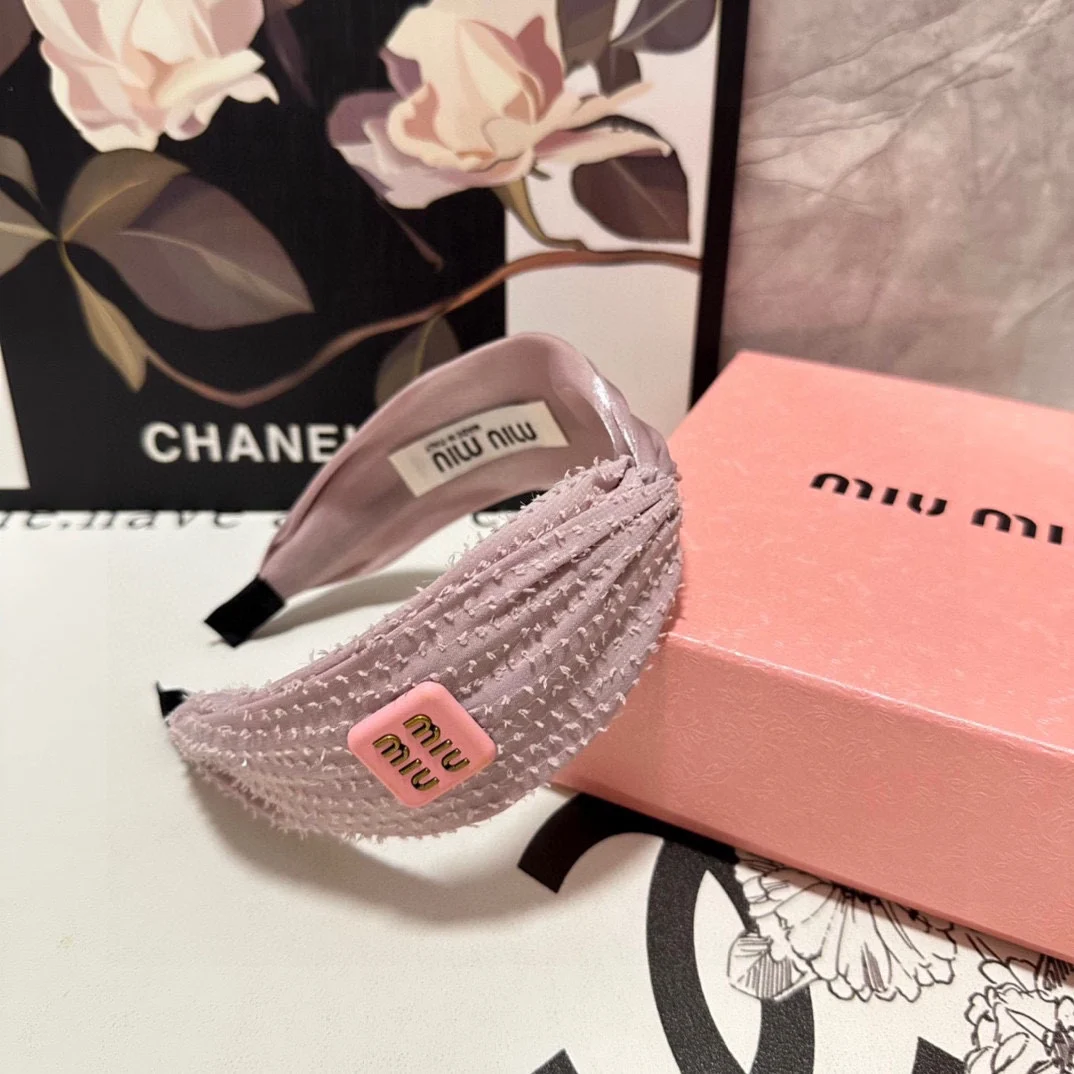 miu Роскошная повязка на голову с новым логотипом