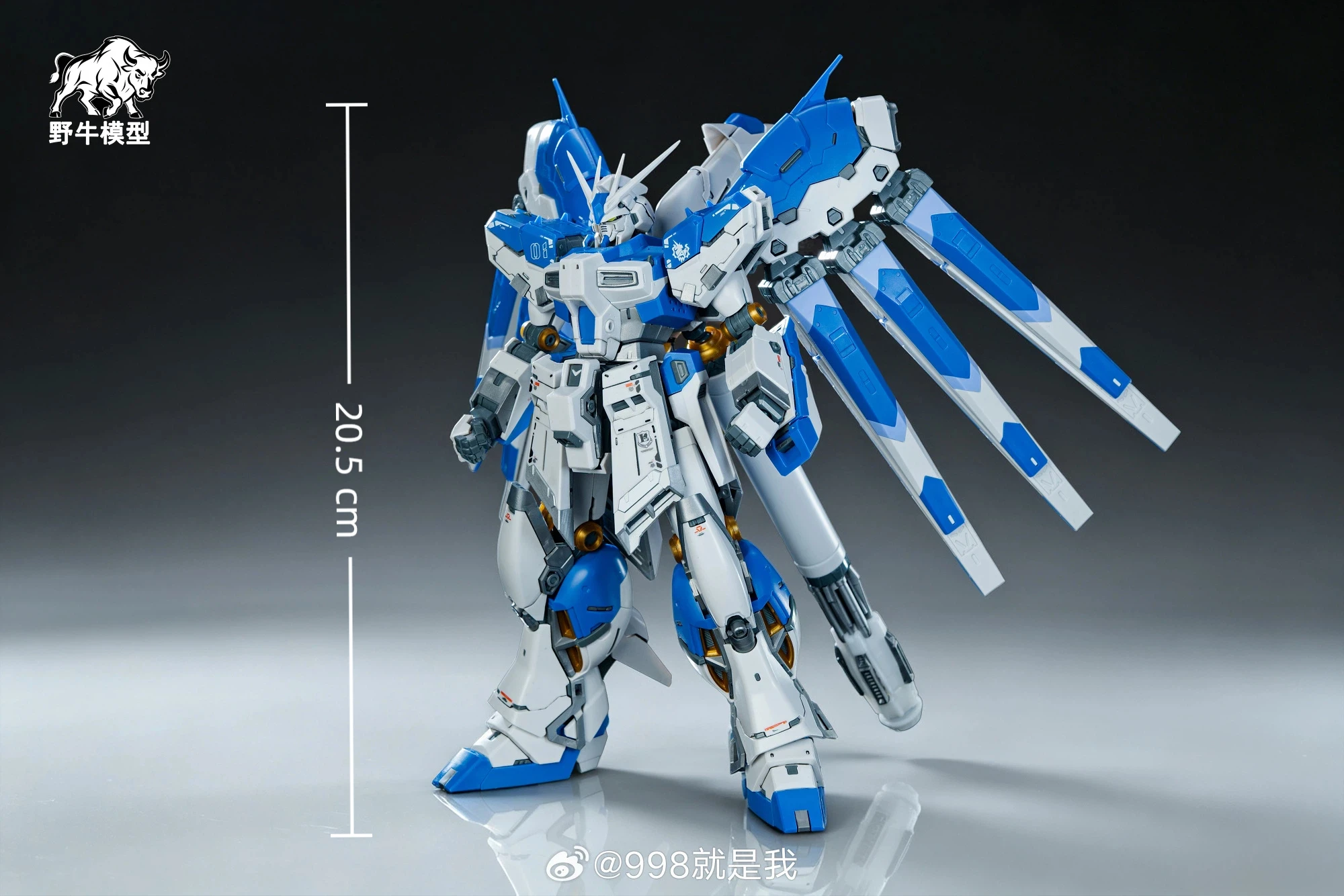 Фото Набор для сборки меха Bison Model 1/100 Hi-V (увеличенная версия) с двойной броней RG GK и дополнительной головой 1/72, пластиковая модель для сборки №2