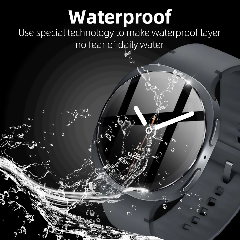 Фото Для Samsung Galaxy Watch 9/8/7/6/5/4 40 мм 44 мм 8 Classic Ultra 2/1/Ultra 2025 47 мм Защитная пленка из закаленного стекла для быстрой установки. №4