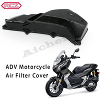 motorcycle carbon fiber pattern cap decor air filters cap cover for honda pcx150 adv150 2019 2020