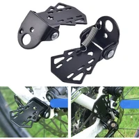 bike rear pedals mtb road bike folding footrests cycling accessories bicycle foot pedal rear wheel manned foot tool