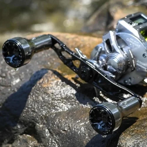 Фото Рукоятка для катушки Gomexus 120 мм с ручкой 30 мм, совместимая с катушками Shimano Daiwa Abu Garcia SLX DC Tarula. №2
