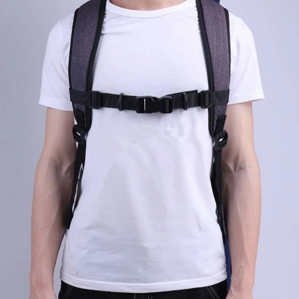 

Safety Backpack Webbing Sternum Flexible Quick Release Buckle Clip Strap Shoulder Chest Harness Adjustable Bag