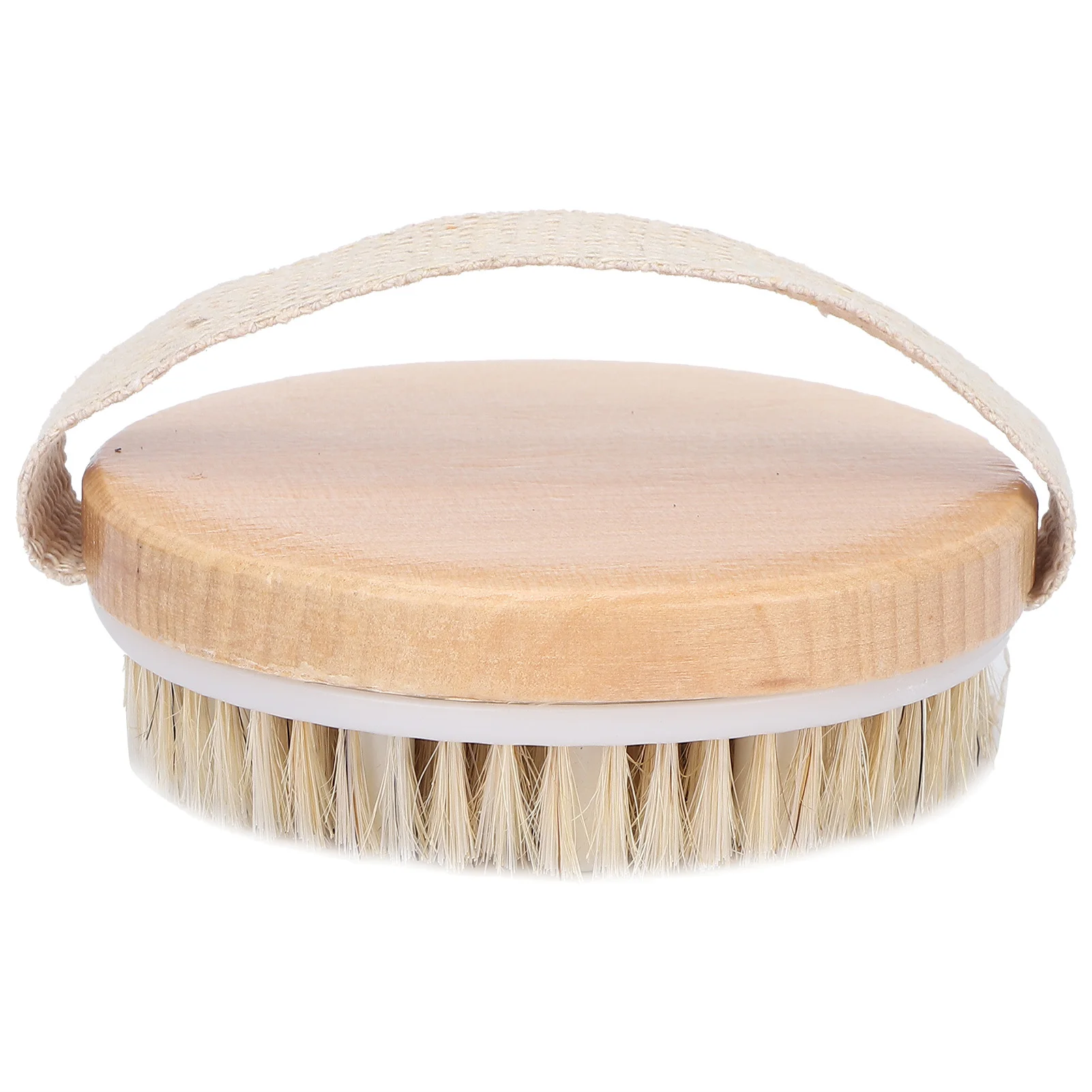 

Round Body Massage Brush Portable Home Salon Exfoliating Body Scrubber Shower Bath Brush