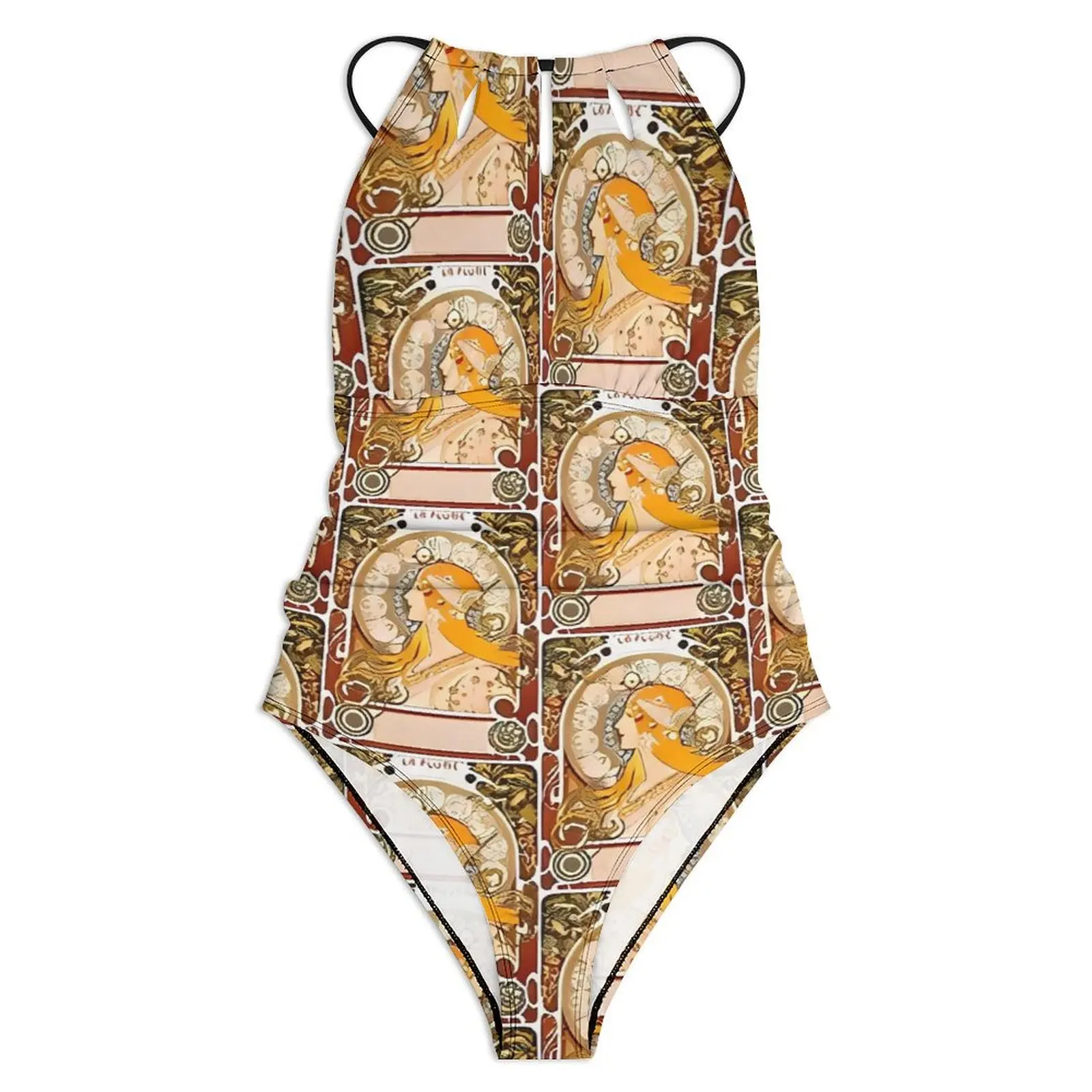 Купальник Art Nouveau Alphonse сексуальный купальник Maria Mucha Zodiaque цельный классический