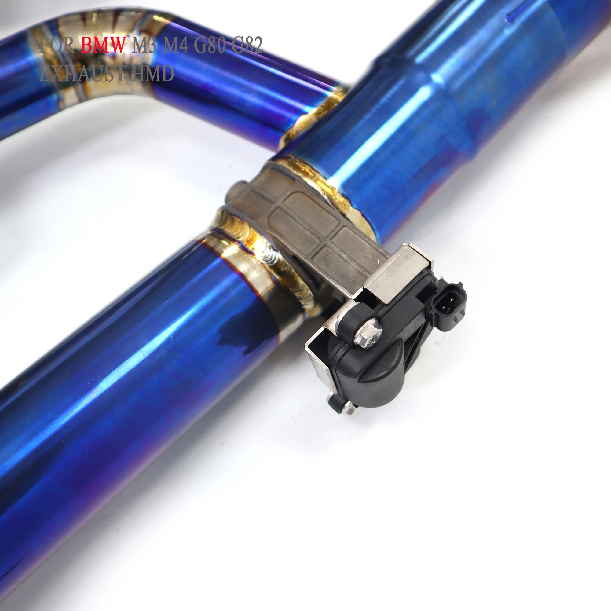 Титановая выхлопная система HMD Performance Catback для BMW M3 M4 G80 G82 3 0T глушитель с клапанами