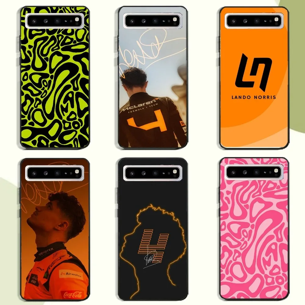 Чехол для телефона F1 Formula 1 L-Lando Norris Samsung Galaxy A52 A12 A51 S21 Edge S22 ULTRA S23 S24 S20LITE Plus Ultra Black Cover