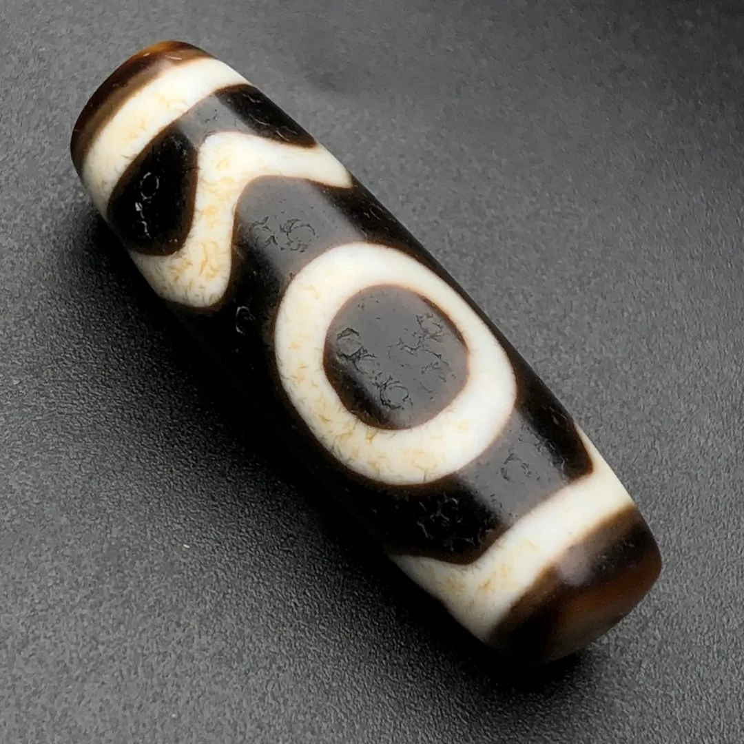 Taibai Xinxi Zenghuai Dzi бусина агат линза ключицы ожерелье кулон подвесная веревка