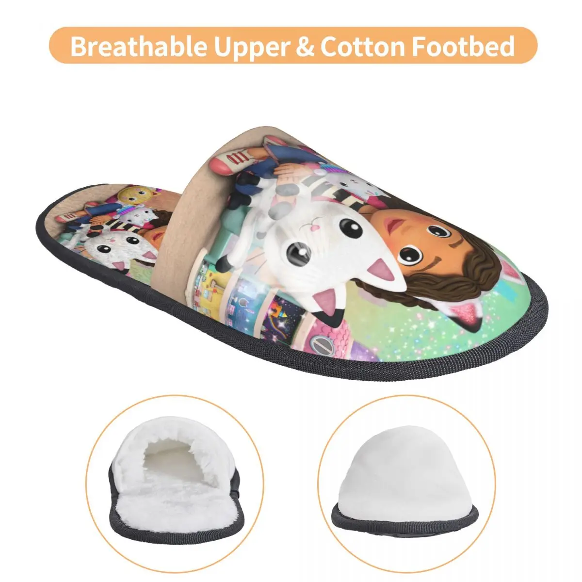 Женские тапочки на заказ мягкие из пены с эффектом памяти