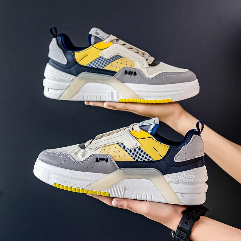Men's Sneakers Summer Casual Platform Male Light Outdoor Breathable Running Tennis Shoes Fashion Designer Luxury Driving Loafers