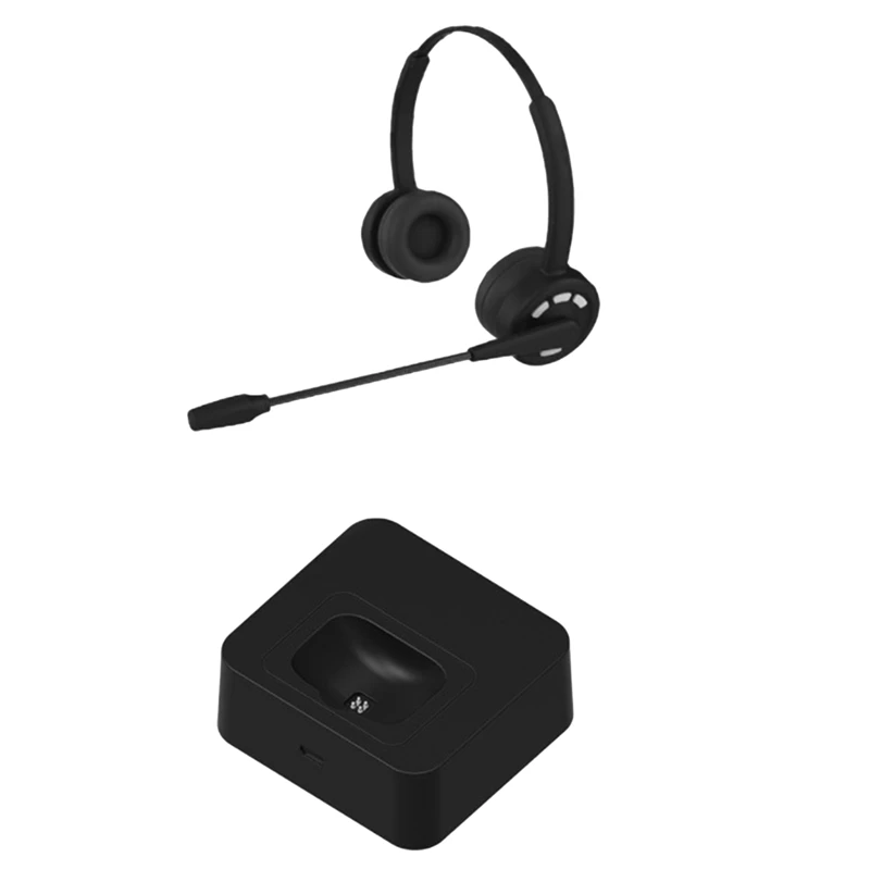 Bluetooth Headset V5.2 with Microphone Office for Mobile Phone/PC/Skype |