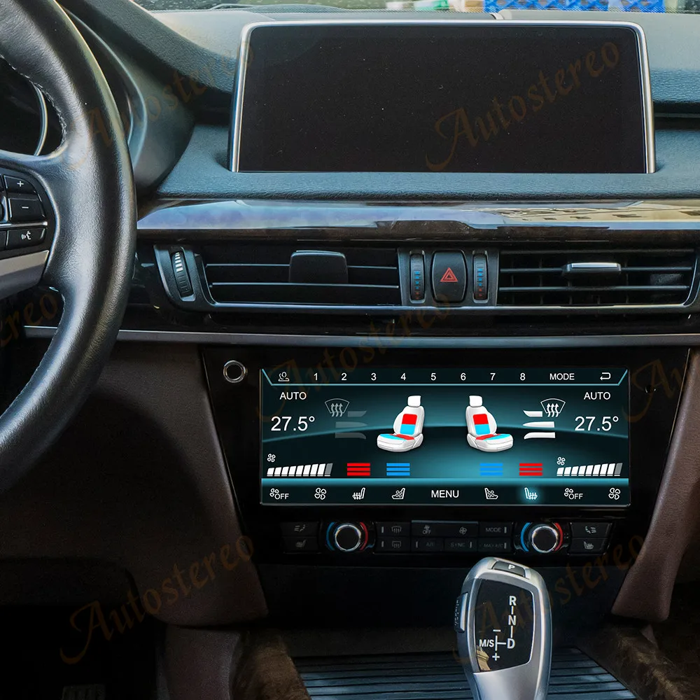QLED Digital AC плата панель управления для BMW X5 Series F15 2014-2018 Подогрев автомобильный