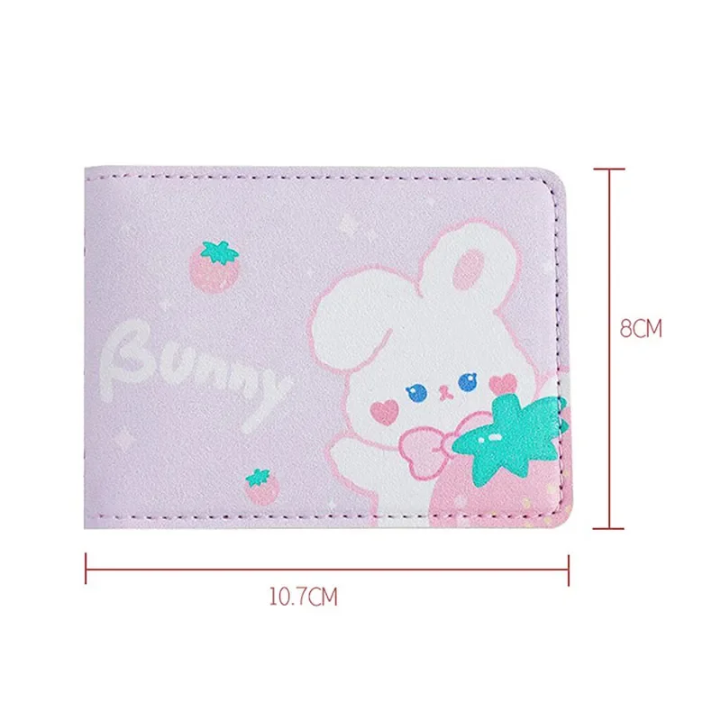 Cartoon Tiger Rabbit Driver License Card Holder Cute Women Bank Cards Name Cards Purse Mini Clutch Wallet Money Purse