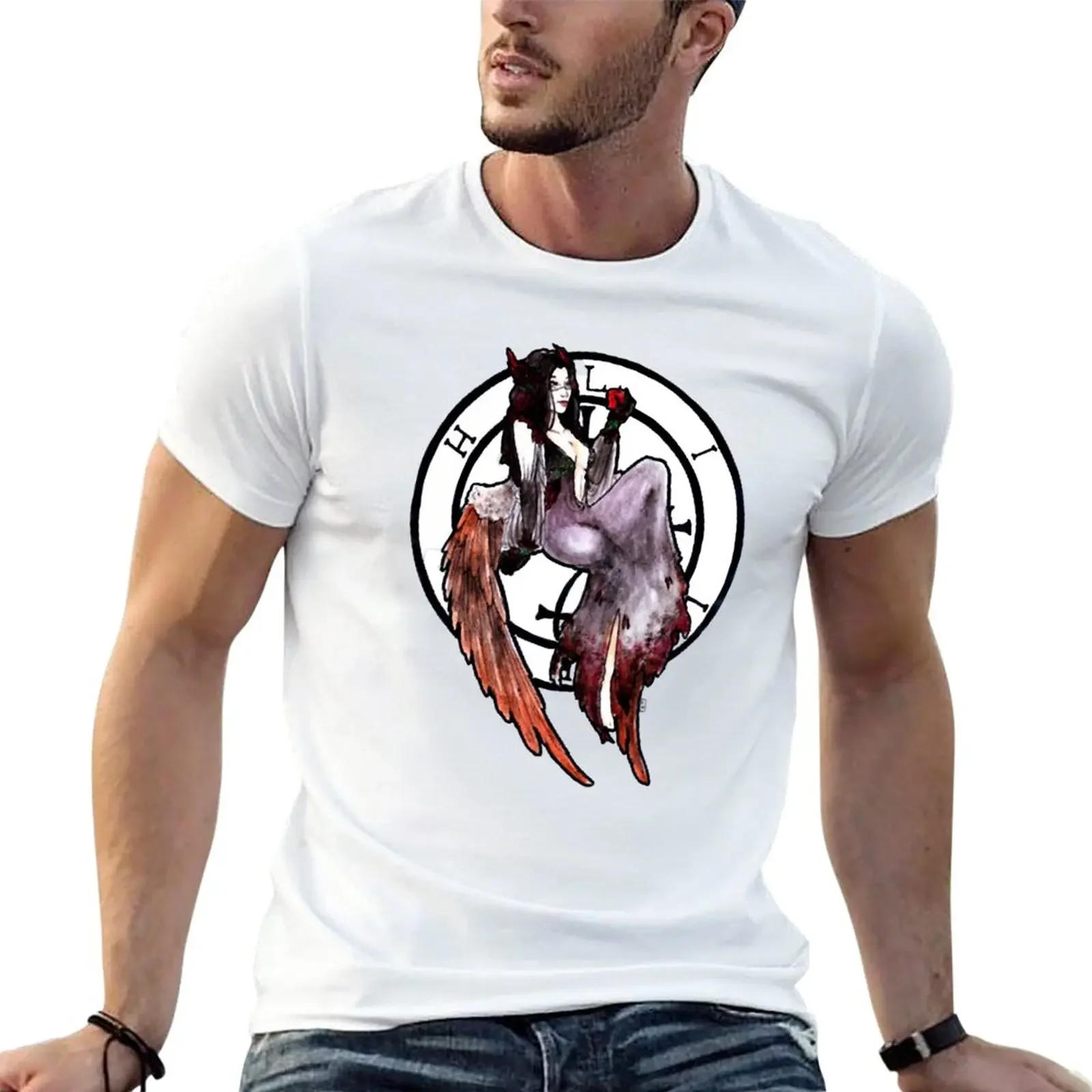 New Lillith T-Shirt Aesthetic clothing Short sleeve sports fan t-shirts Anime t-shirt t shirt for men