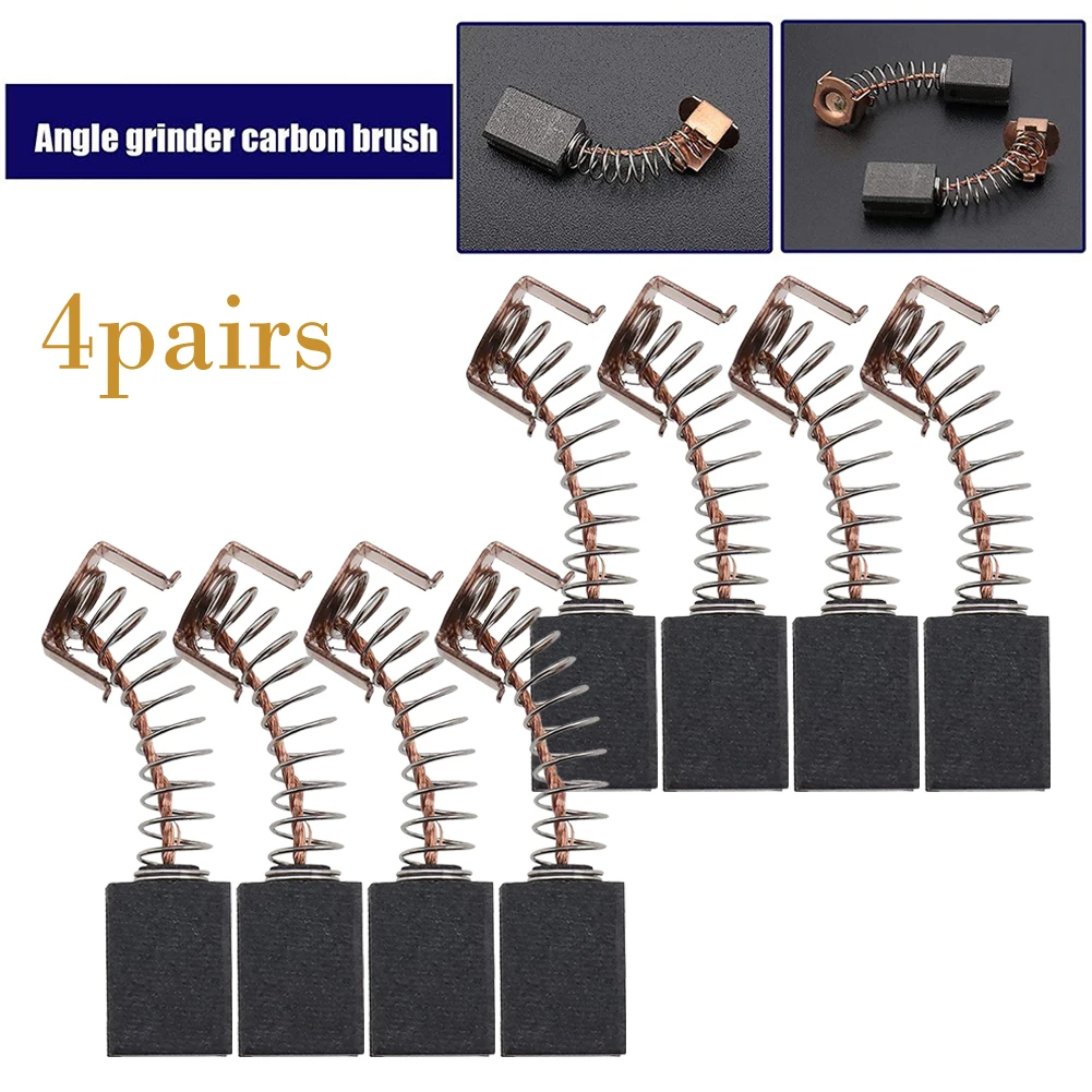 

8Pcs Angle Grinder Carbon Brushes12X8X5mm Compatible With G720 Power Tools For Grinder Electric Motor Power Tools