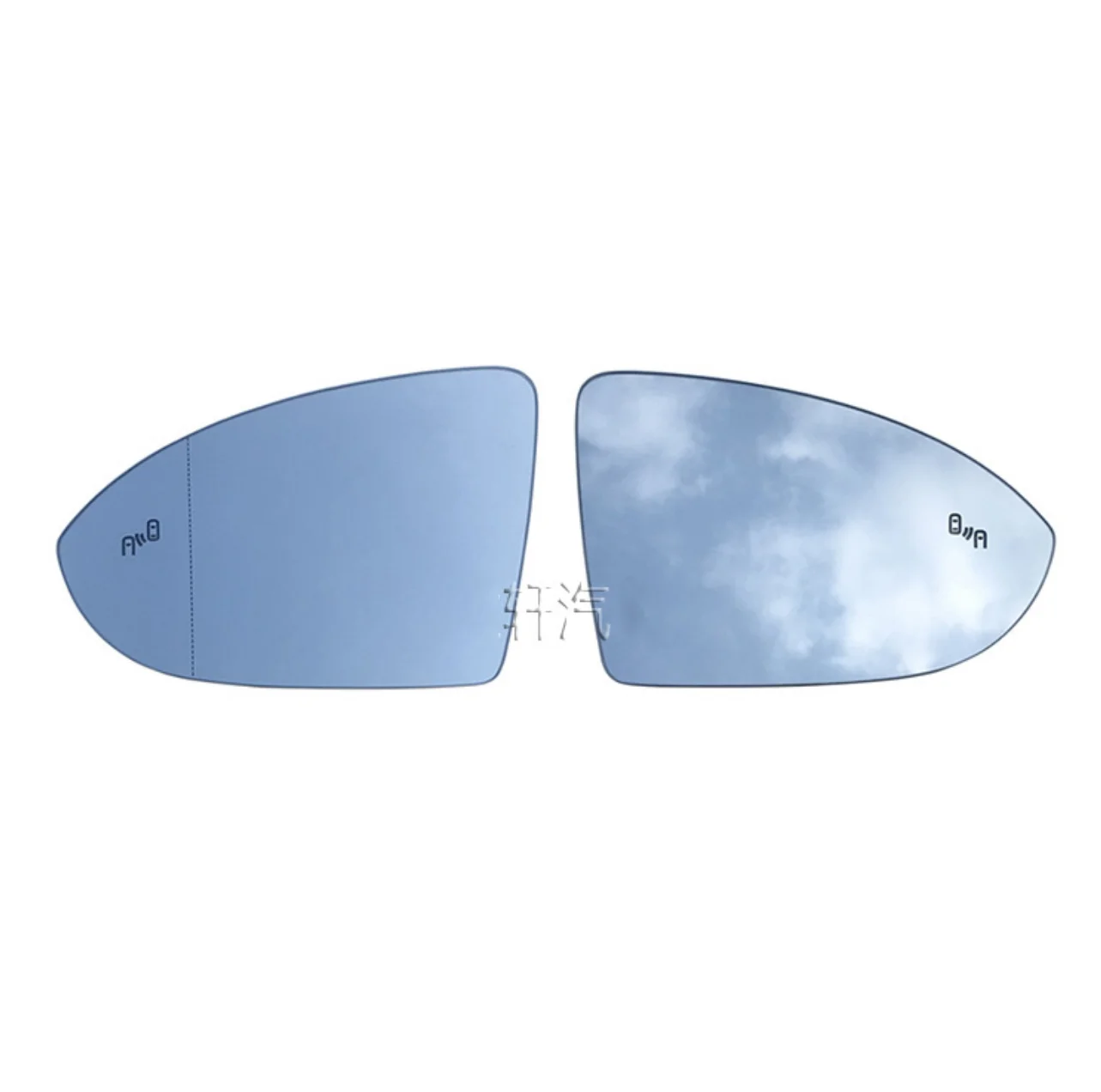 Heated Side Rear Mirror Glass blind spot assist For VW GOLF 7 7.5 VII GTI MK7 GTD GTE R-line 2013-2020 Left Right | Автомобили и