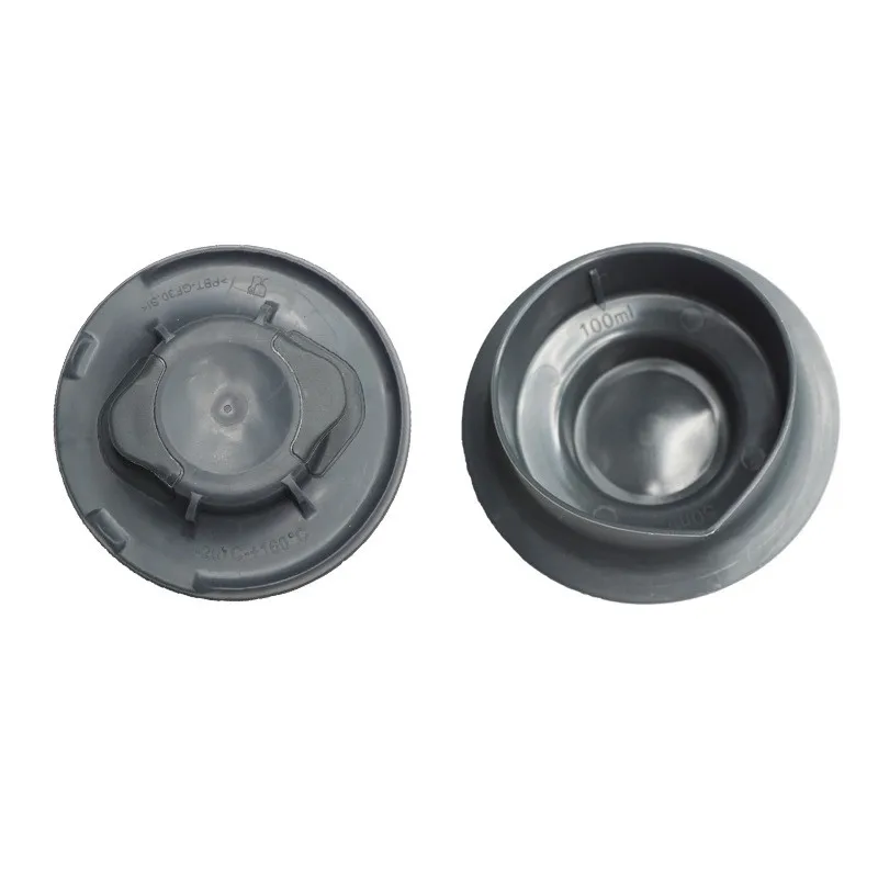 Grey Measuring Cup 100 ml / 50 ml lockable Dosing Cap Sealing Lid compatible with Vorwerk Thermomix TM31 TM5 TM6