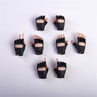 in stock vstoys 16th female gloved fist gun hand type 8pcsset can suit phicen tbleague rubberized body collectable