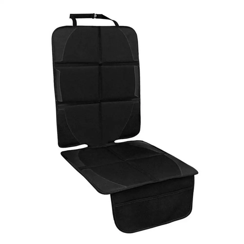 

Universal Black Child Safety Seat Anti-wear Pad Car Seat Protection Pad 48x122 Cm Anti-Slip Anti-Scratch Mat Pads