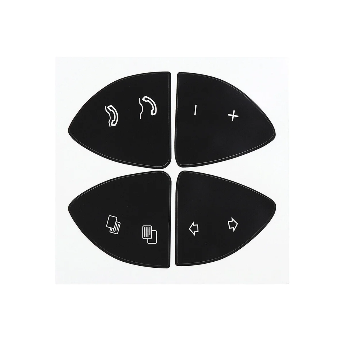 Автомобильные наклейки кнопка для ремонта рулевого колеса Набор наклеек Mercedes Benz