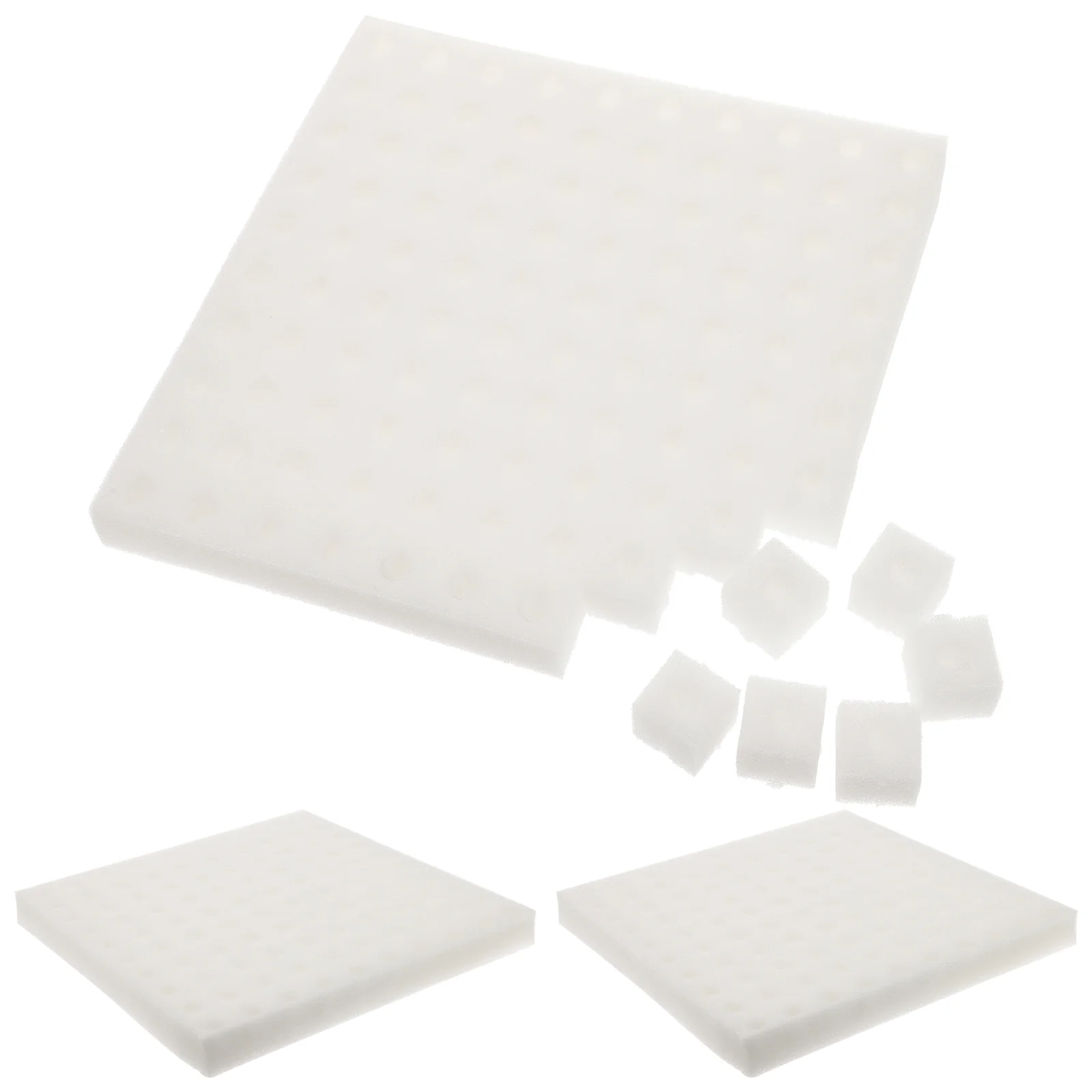 

3 Sheets Starter Trays Tool Trays Germination Trays Square Serving Tray Sponge Block Supplies Hydroponic Sponges