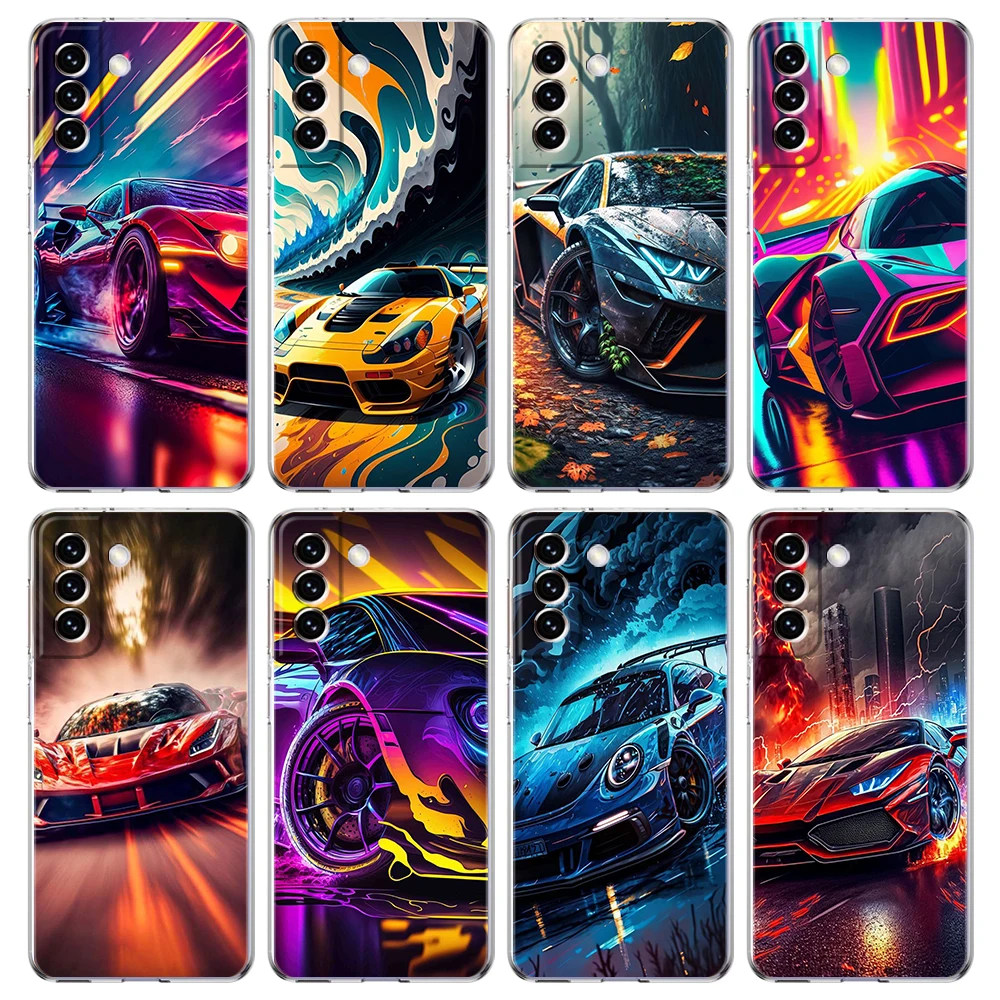 New Sports Car Shape Mobile Phone Case for Samsung Galaxy S2