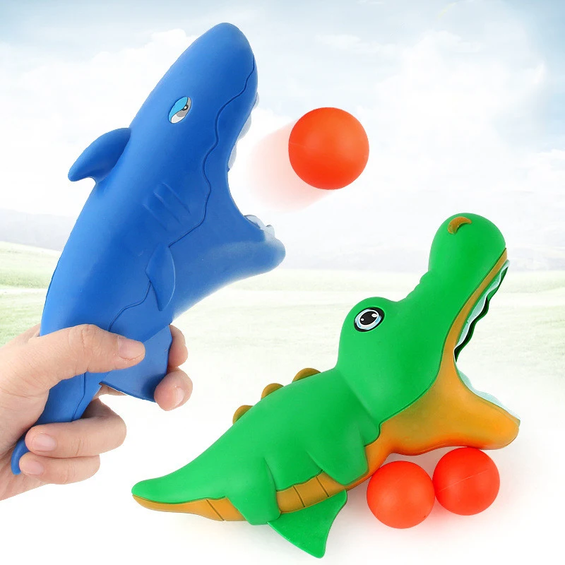

Children Sports Fun Toys Catapult Ball Outdoor Parent-child Interactive Shooting Throwing Ball Double Battle Exercise Game Gifts