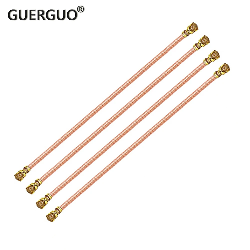 

10PCS RG178 IPEX1/IPEX4 Male to MHF4 Female U.fl Connector 1.13/0.81 RF Coaxial Pigtail Jumper WIFI 3G 4G Extension Cord Cable