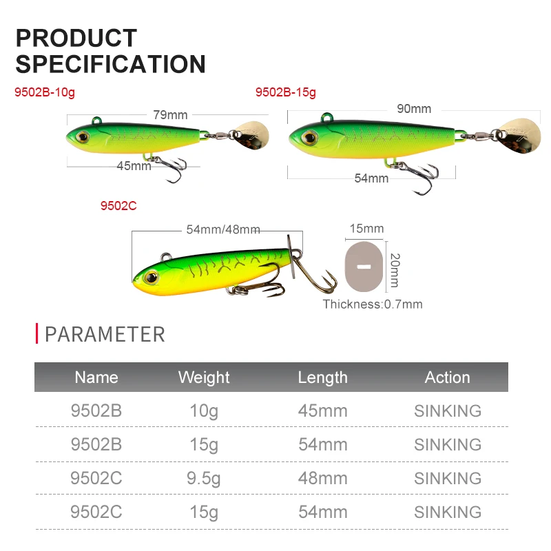 Kingdom VIB Fishing Lures Jigging Blade On Tail Hard Lure Vibration Sinking Wobblers Artificial Baits Fishing Tackles For Bass enlarge