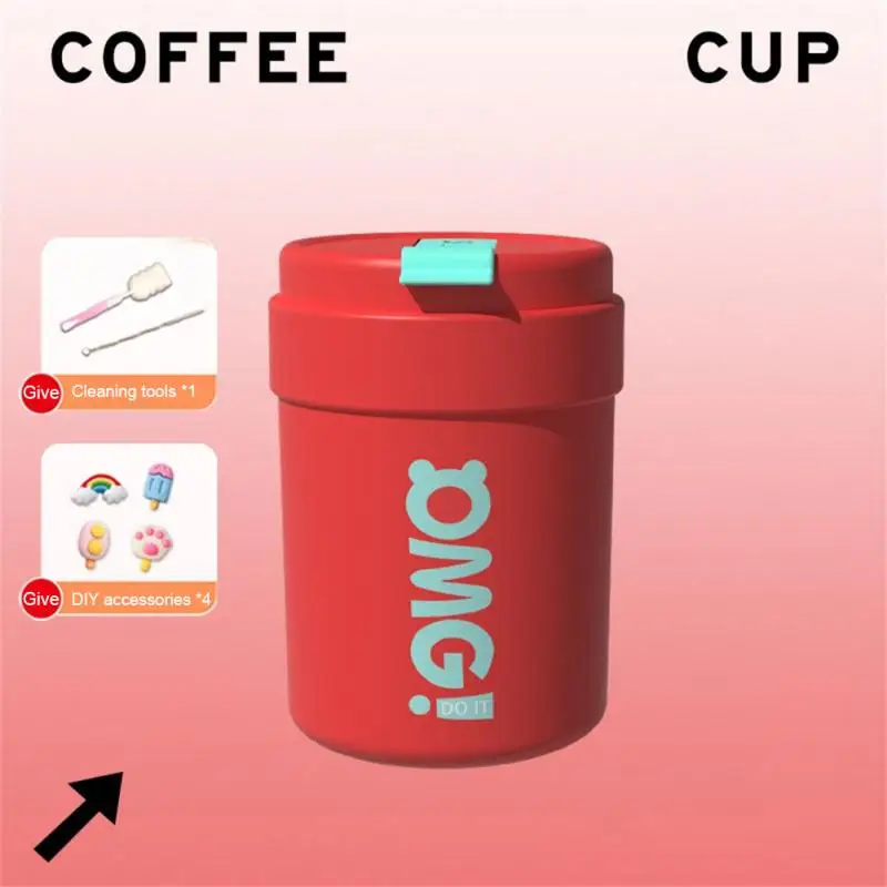 

420ml Stainless Steel Insulated Coffee Cup Metal Water Tumblers Leak-proof Thermal Mug Cold Drink Hot Drink Vacuum Thermos Cup