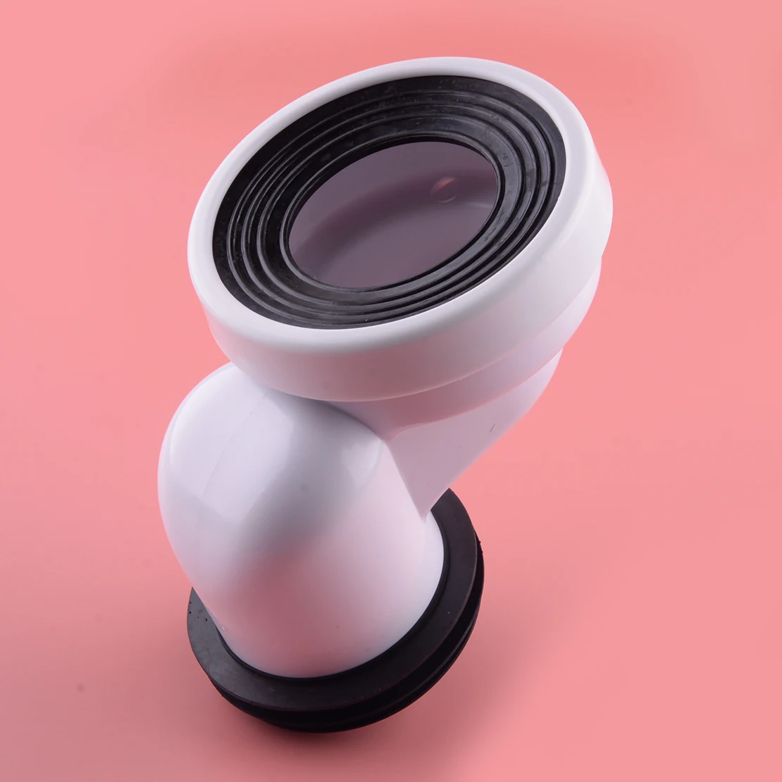 Высококачественный Смещенный панорамный соединитель из ПВХ 100 мм для унитаза