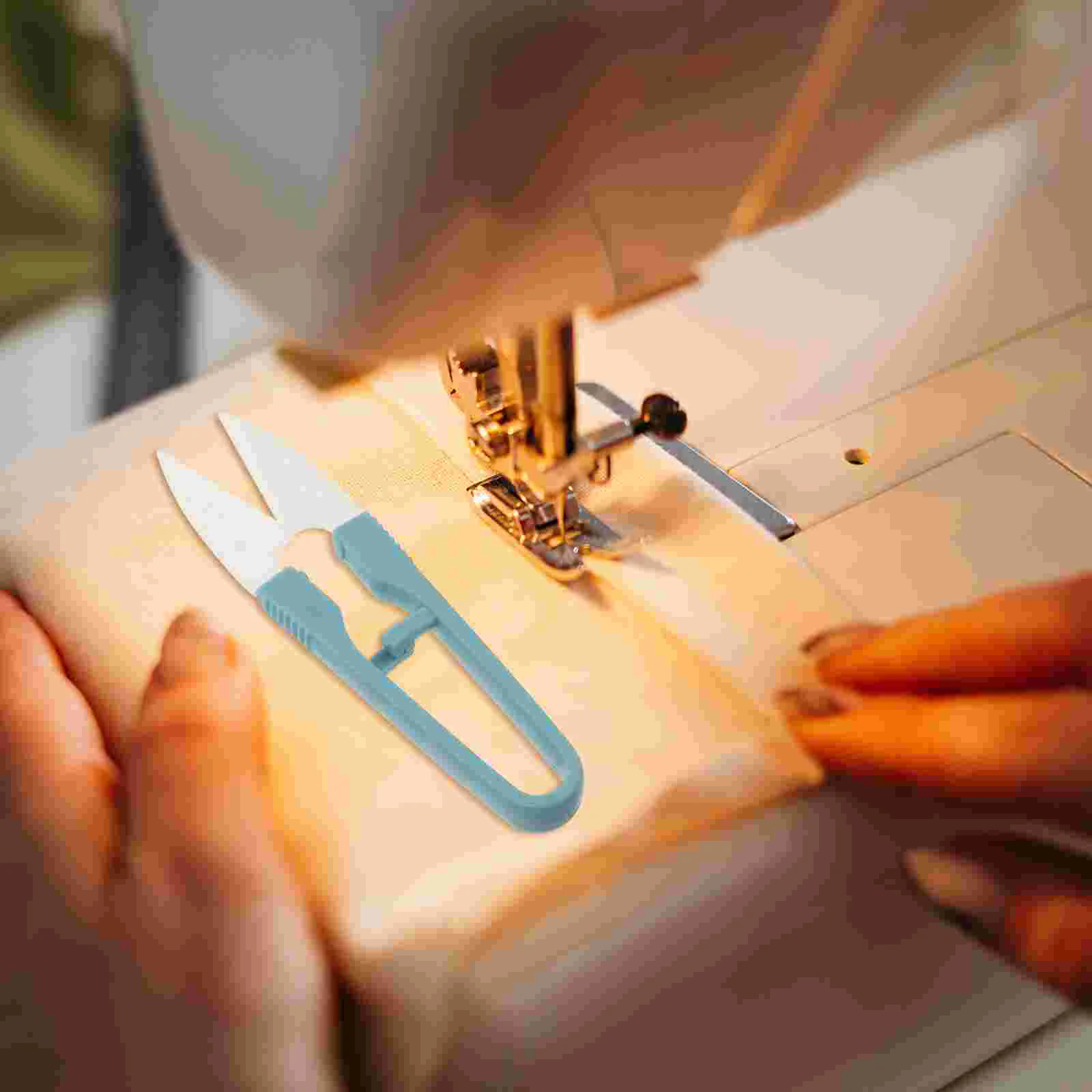 2 шт. ножницы керамические U-образные DIY шитье многоцелевые двойные вышитые