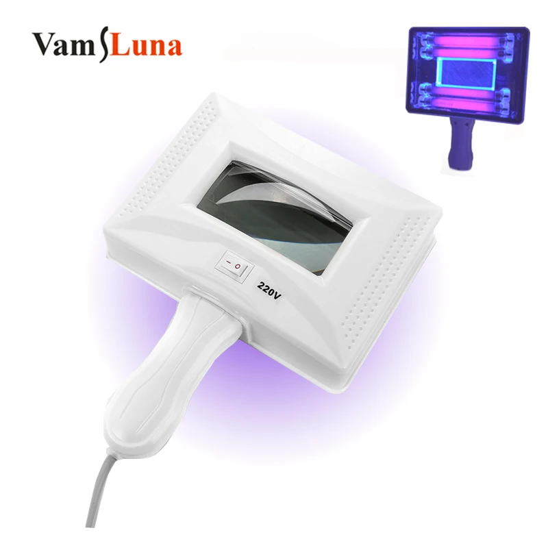 16W UV Skin Detection Lamp Facial Analyzer Beauty Pet Fungus Skin Detection Amplification Analyzer with Protective Cover