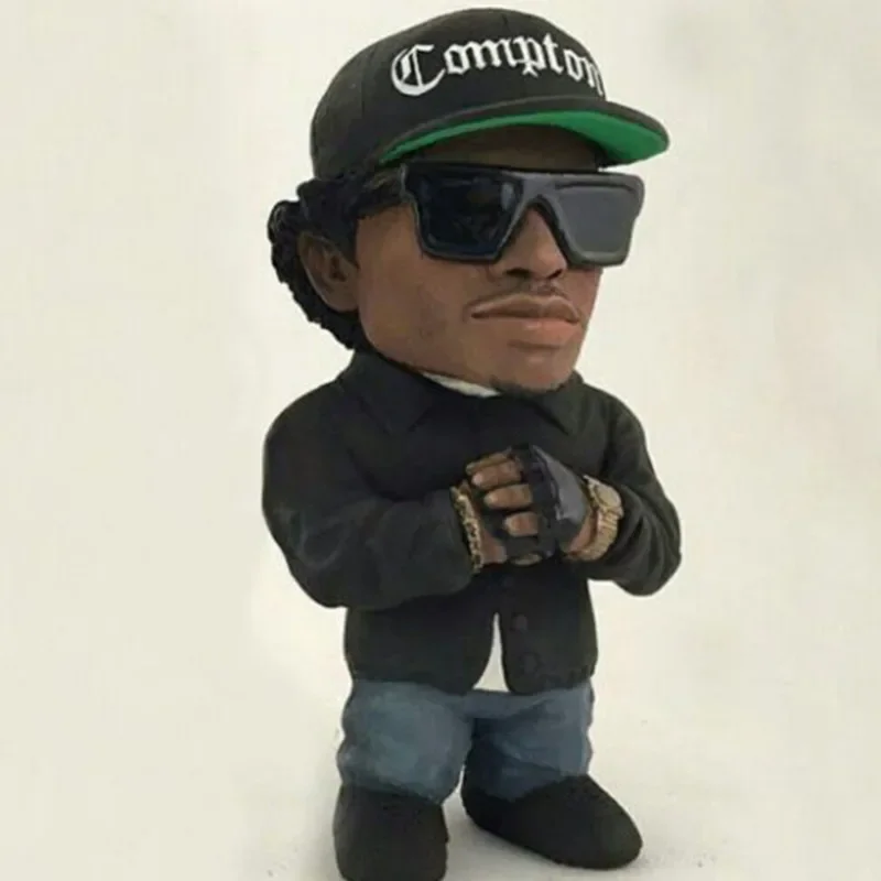 

West Coast Rap Stars Tupac Snoop Dogg Rapper Figure OG Hip Hop Star 2Pac Toy Cool Ornament Figures Collection Model Doll Gift