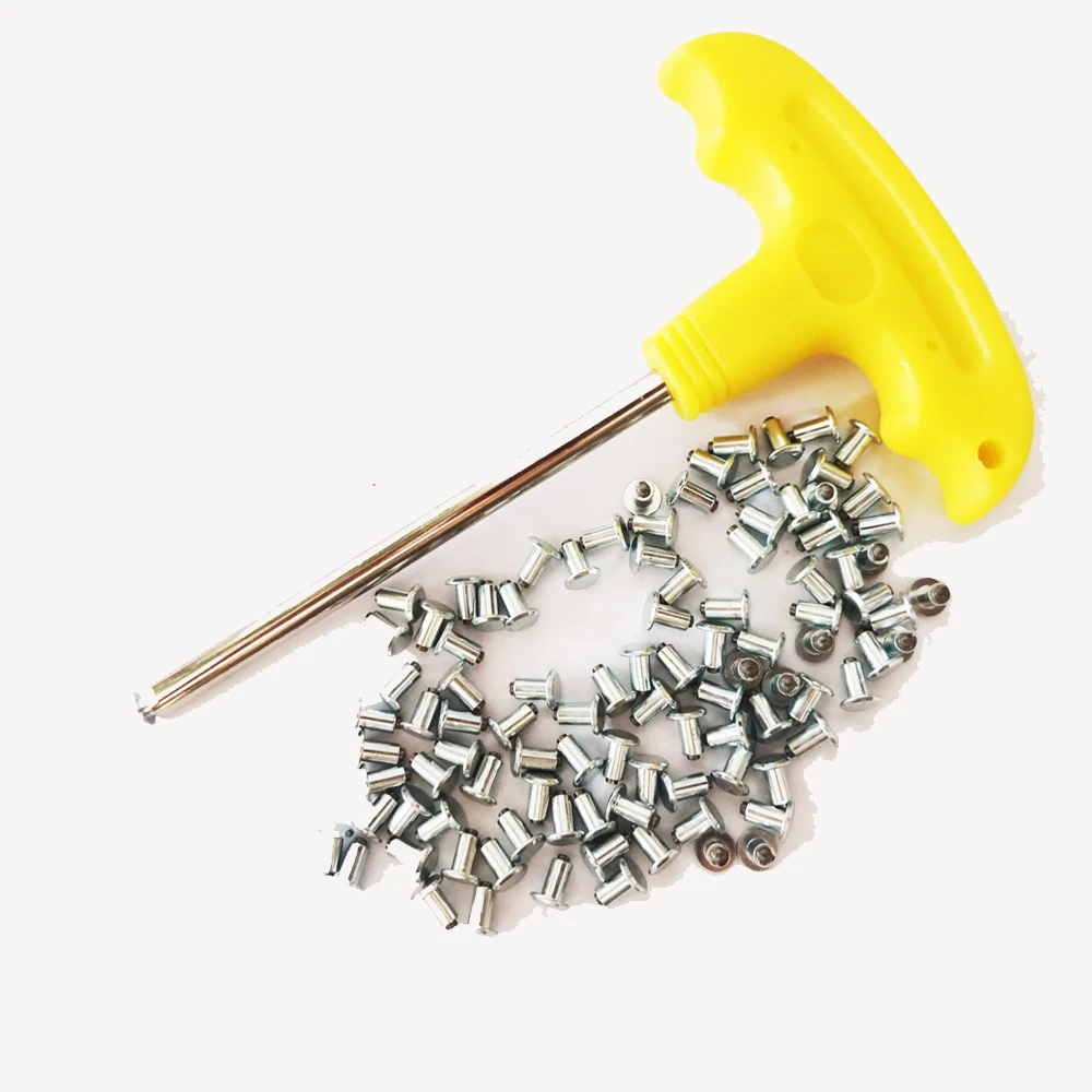 300 шт. 8 мм зимние наконечники из твердого сплава для захвата льдом ...