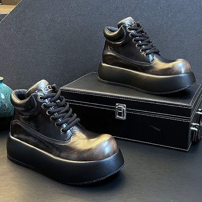 Новое поступление мужские модные повседневные ботильоны весенне-осенние