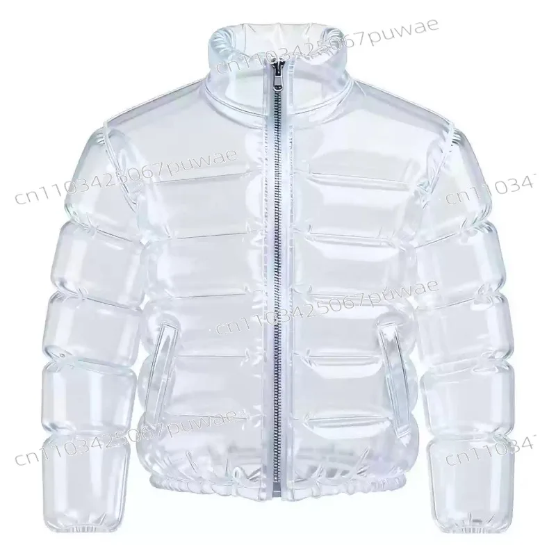 Фото Прозрачный чехол для пивной банки XL - герметичный держатель для напитков для плавания №1