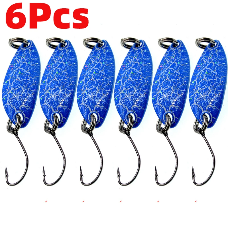 

6 шт., жесткая рыболовная приманка, 2,5 г