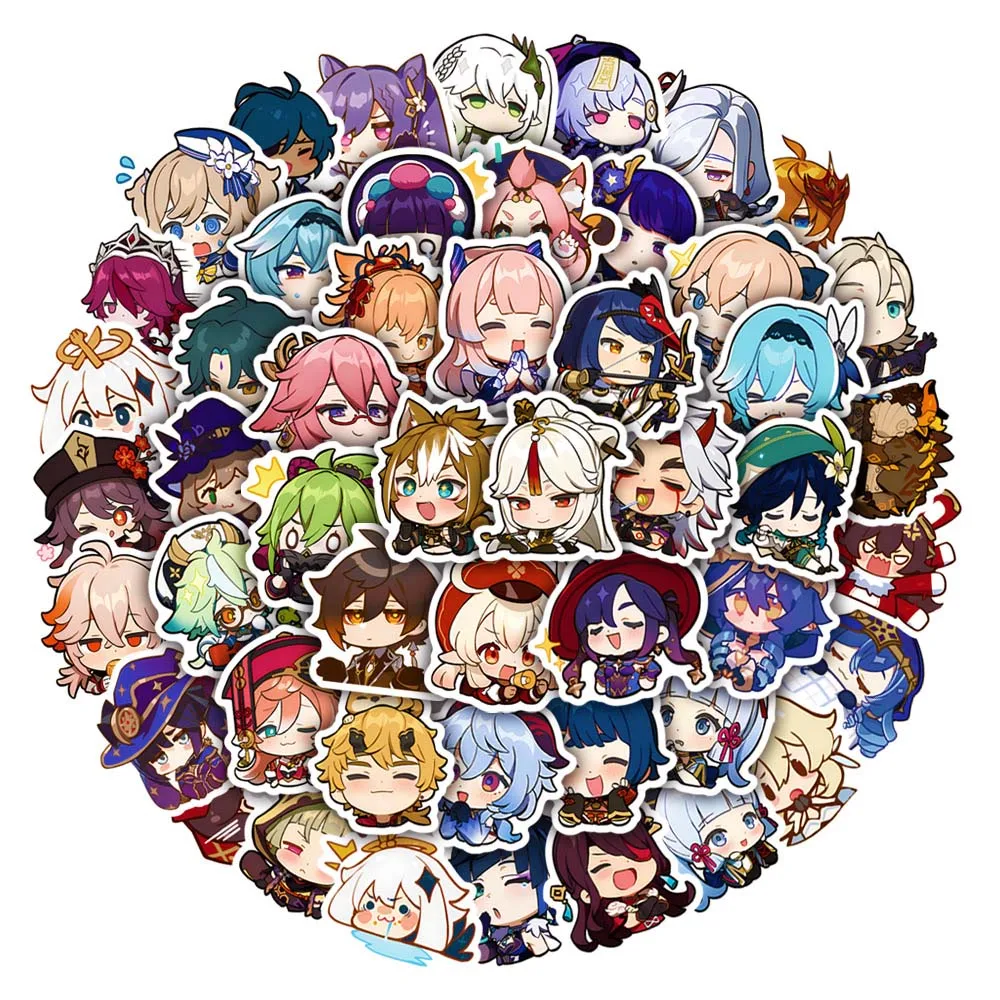 

10/50 Pcs Original God Anime Character Graffiti DIY Waterproof Sticker Pencil Case Laptop Scrapbooking Notebook Decal Decoration