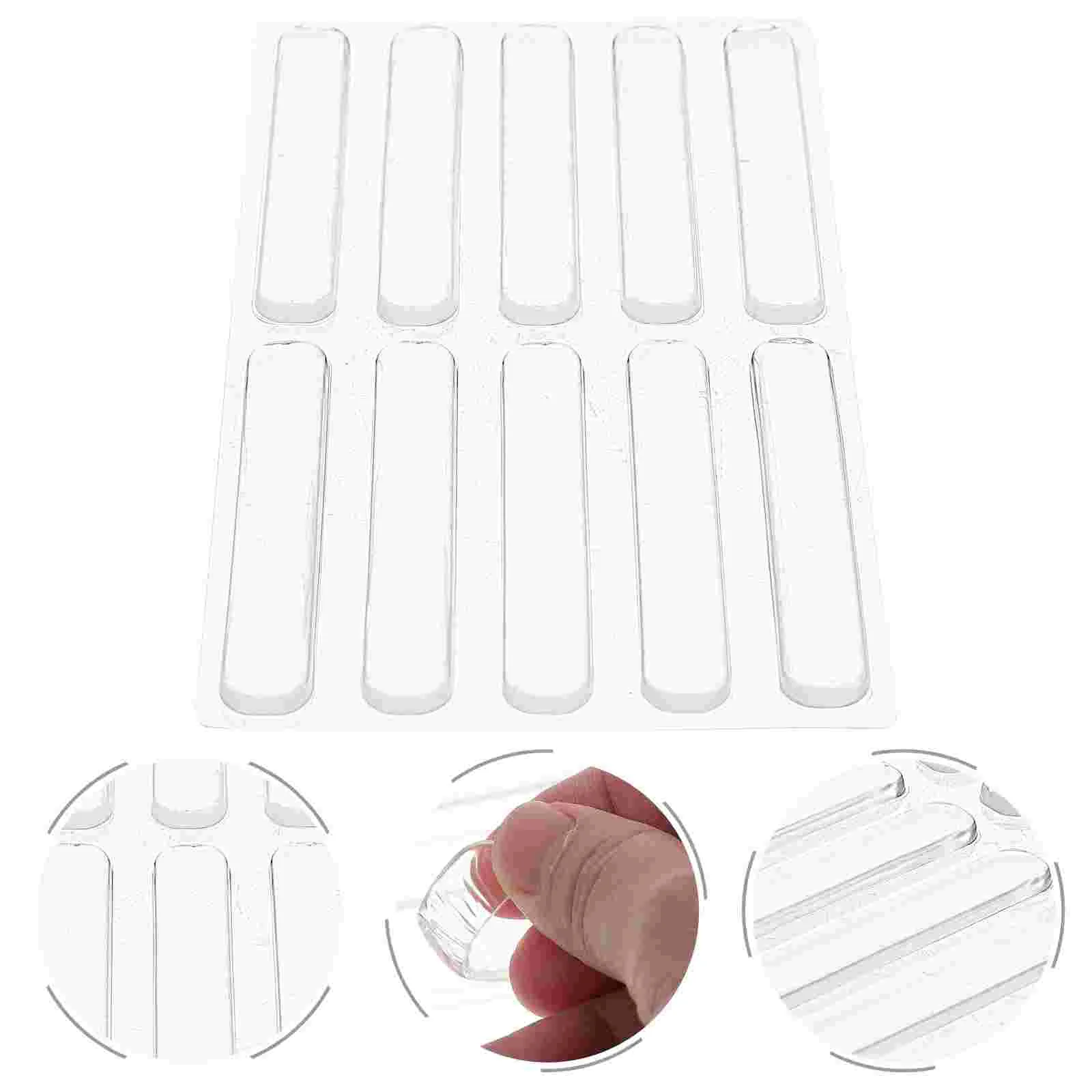 

Door Protector Bumpers Wall Car Strips Strip Doorknob Side Silicone Shield Clear Knob Furniture Guard Stopper Pad Adhesive