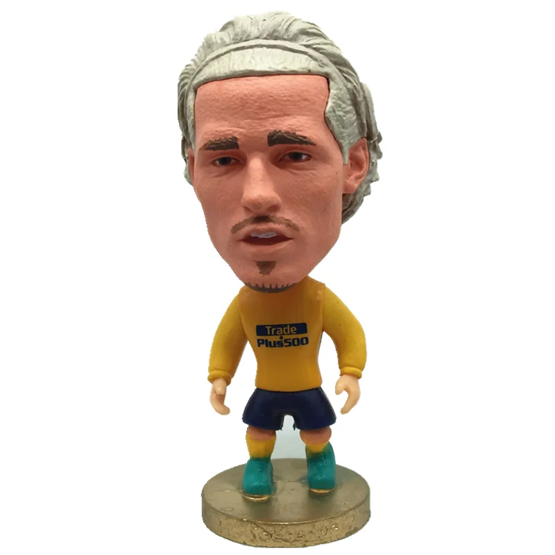 

Soccerwe 2,55 "Высота футбольной звезды куклы 7 # A Гризманн коллекции фигурок подарок 2018