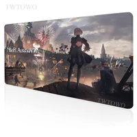 nier automata mouse pad gaming xl hd home computer mousepad xxl mousepads soft natural rubber office anti slip laptop table mat