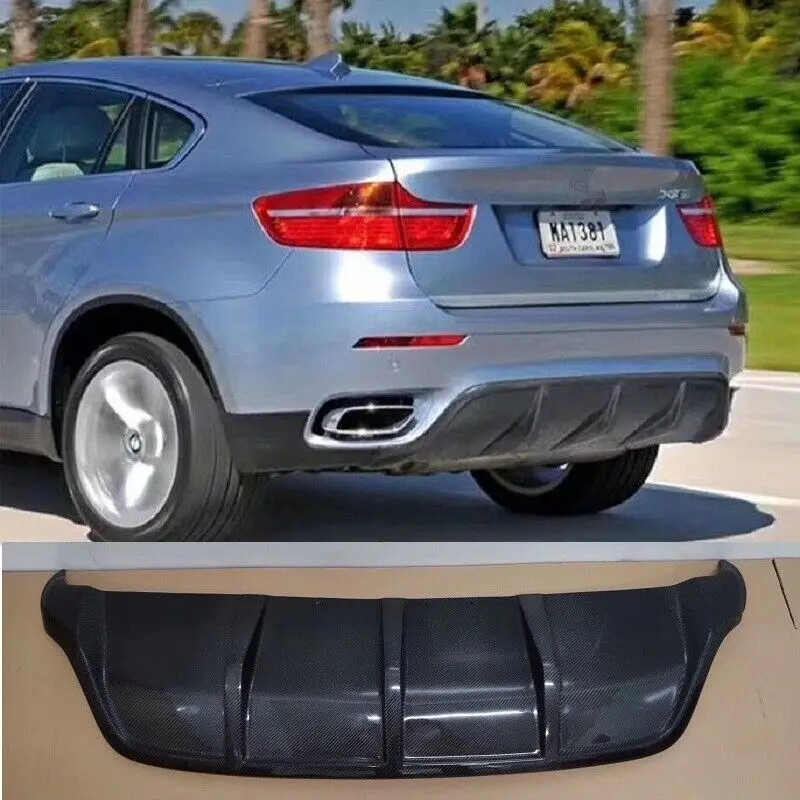 

Детали для заднего бампера автомобиля из углеродного волокна для BMW X6 E71