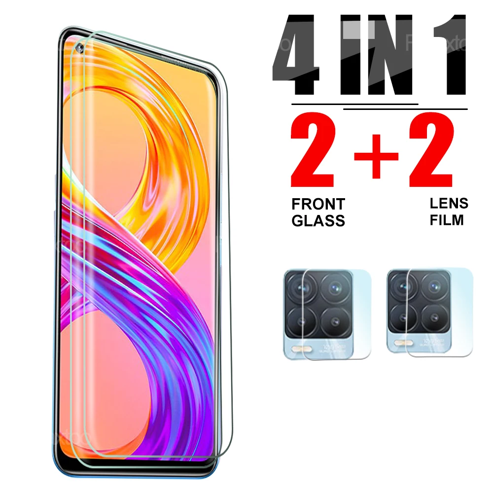 

Гидрогелевая пленка 4 в 1, Защита экрана для Oppo realme 8 4g 8 pro, защита для камеры для realme 8 5g /8i 9 5g /9pro plus /9 4g /9i/