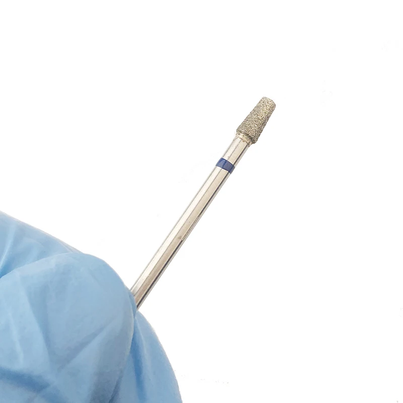 1 Шт. Короткое Алмазное Сверло Для Ногтей С Формой Зонтика Уход За Кутикулой