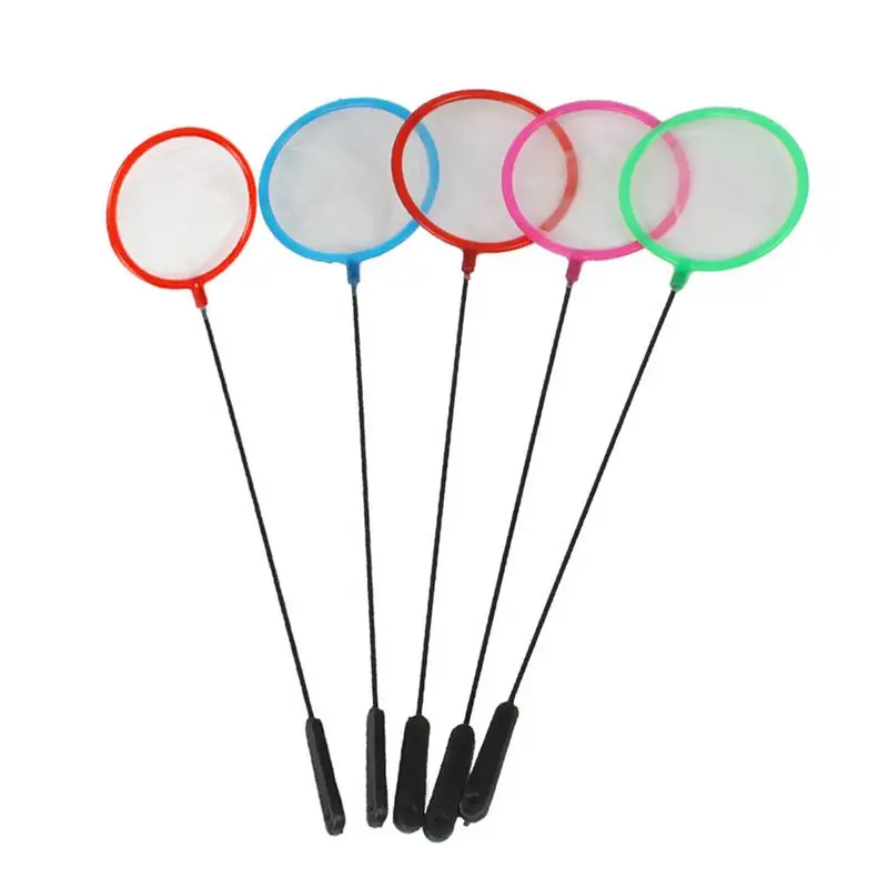 

5pcs Fishing Mesh Net Fishing Tackle Accessory Fish Tank Net (Random Color)